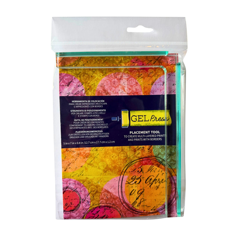 Load image into Gallery viewer, Gel press • placement tool 12,7x17,7x1,2cm
