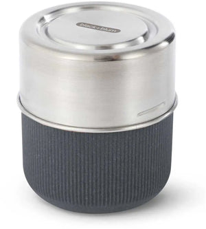 Black blum black+blum glazen lunchbox - pot - 450ml - grijs
