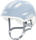 Abus kinderhelm smiley 3.0 ace led - fietshelm met licht - diepe pasvorm ruimte voor een vlecht - voor meisjes en jongens - pure aqua, maat s
