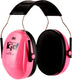 3m peltor kid earmuffs roze