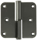 Yale 1019161 - 3 paumellen inox, afger.hoekenlinks 80x80mm | 5 stuks