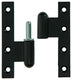 Yale 1019163 - 3 zware paumellen zwart geplast.links 110x80mm | 5 stuks