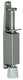 Yale 1019207 - 1 deurstop zilverkleurig h=180mm | 3 stuks