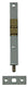 Yale 1019212 - 2 buisschuiven verzinkt 11x13mm 100mm | 5 stuks