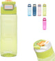 Kambukka elton drinkfles 750ml - fine lime met 3-in-1 lid en makkelijke reiniging