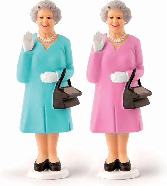 Kikkerland solar queen elizabeth - wuivend - bewegend element - poppetje op zonne-energie