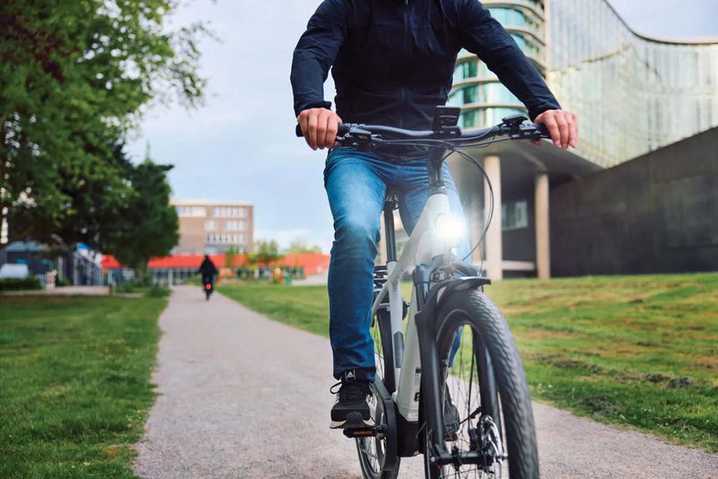 Load image into Gallery viewer, Trelock koplamp Lighthammer LS 805-T ZL 410 dynamo 60 lux
