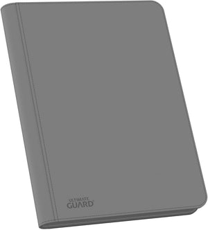 Ultimate guard zipfolio 360 18-pocket xenoskin - grey