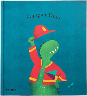 Trixie kinderboek - brandweerman dino (fr-versie)