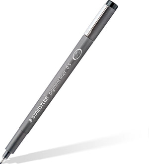 Staedtler - artist series - pigment liner - fineliner - zwart - 1.0 mm