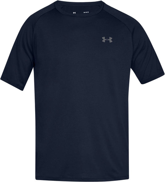 Under armour ua tech 2.0 ss tee-blu heren sportshirt - academy - graphite