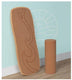 Goki balanceerbord: waikiki beach 60x24x4cm, met rol, kurk