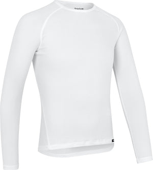 Gripgrab - ride thermal lange mouw winter fiets ondershirt polygiene base layer thermoshirt - wit - heren - maat xs