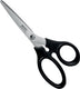 Leitz roestvrijstalen schaar - 185 mm - ergonomische handgreep - zwart