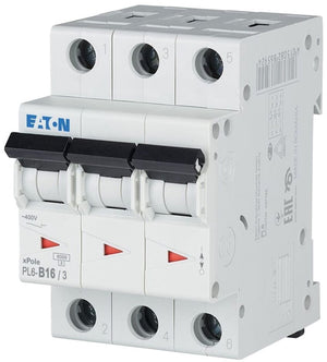 Eaton installatieautomaat 3-polig 16a - pl6-b16 3 - type b