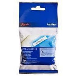 Brother labeltape m-k521bz zwart op blauw
