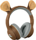 Kidywolf kidyears kinder koptelefoon beer – 85db, bluetooth jack, opvouwbaar, magnetische oortjes, 4+