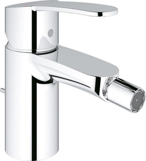 Grohe eurostyle cosmopolitan bidetkraan - standaard uitloop - met trek-waste - chroom