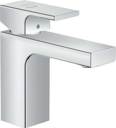 Hansgrohe vernis shape - wastafelmengkraan - ééngreeps bediening - met trekwaste - 100mm maat - chroom