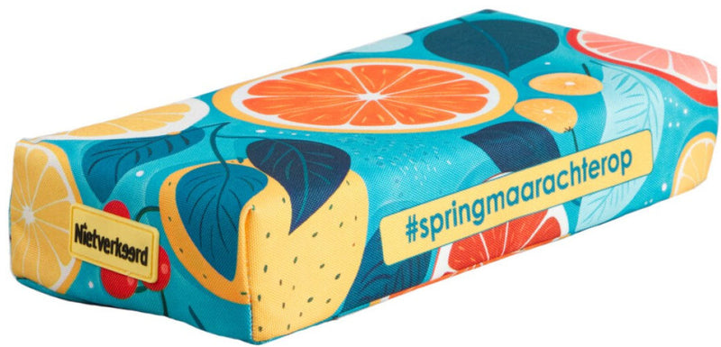 Load image into Gallery viewer, Nietverkeerd actie pakket zit je lekker - fruit cocktail - zitje + rugsteun + rugsteunkussen
