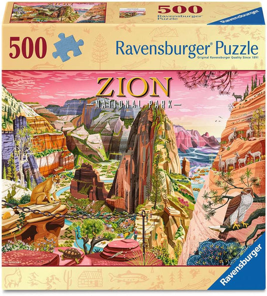 Ravensburger – zion national park – legpuzzel – 500 stukjes
