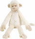 Happy horse aap mickey knuffel 43cm - wit - baby knuffel