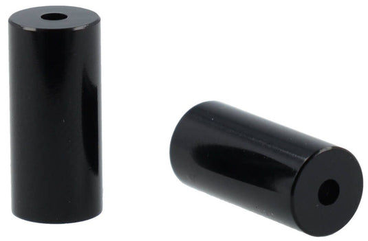 Elvedes einddopje end caps pvc 5,0mm 100 pieces black
