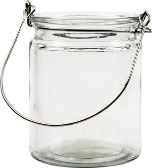 Creativ company glazen lantaarn 10x7,6 cm 12 stuks