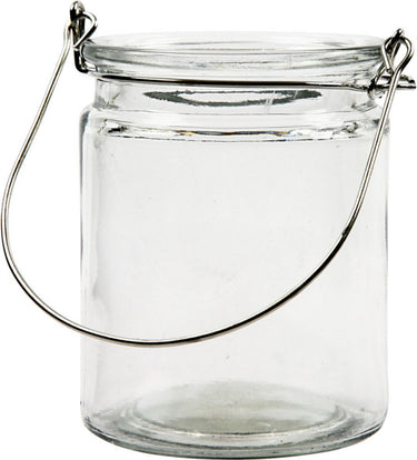 Creativ company glazen lantaarn 10x7,6 cm 12 stuks