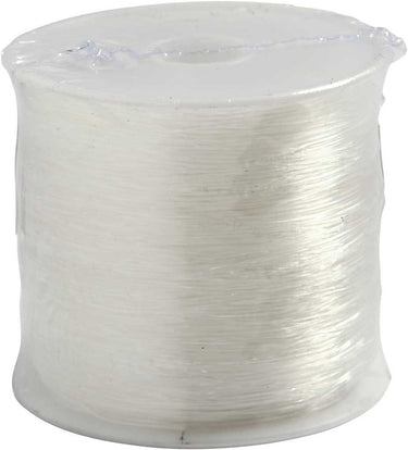 Creativ company elastisch nylon draad, 0,5 mm 10 m