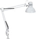 Maul study bureaulamp - led - metaal - wit - tafellamp met klem - e27 fitting