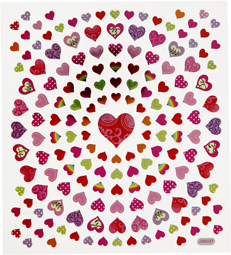 Afbeelding laden in galerijviewer, Creativ company stickers kleine harten, 1 vel
