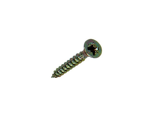 Mack 1017214 - spaanplaatschroef vz kop geelverz.60 st 2,5 x 16 mm | 10 stuks