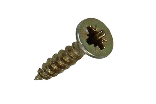 Mack 1017216 - spaanplaatschroef vz kop geelverz.50 st 3,0 x 16 mm | 10 stuks