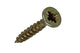 Mack 1017223 - spaanplaatschroef vz kop geelverz.35 st 3,5 x 20 mm | 10 stuks