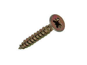 Mack 1017243 - spaanplaatschroef vz kop geelverz.18 st 4,5 x 30 mm | 10 stuks