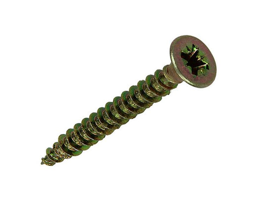 Mack 1017245 - spaanplaatschroef vz kop geelverz.15 st 4,5 x 40 mm | 10 stuks