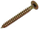 Mack 1017246 - spaanplaatschroef vz kop geelverz.13 st 4,5 x 45 mm | 10 stuks
