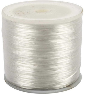 Creativ company elastisch nylon draad 1 mm 100 m