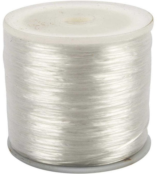 Creativ company elastisch nylon draad 1 mm 100 m