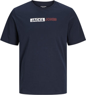 Jack jones plus- jjecorp logo tee play ss o-n noos pls - heren - t-shirt