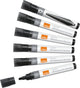 Nobo liquid ink whiteboard markers met ronde punt - pak van 10 stuks - zwart