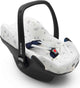 Dooky seat cover 0+ autostoelhoes dandelion - universele autostoelhoes maxi cosi cabriofix, maxi cosi hoes pebble, maxicosi hoes, cybex en meer - autostoelhoes baby universeel