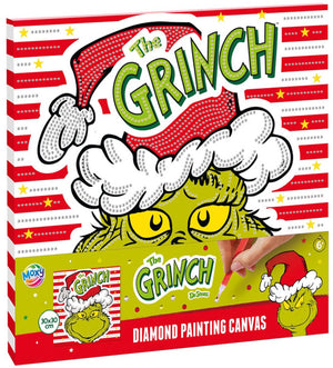 Creative craft group diamond painting canvas the grinch - 30x30cm