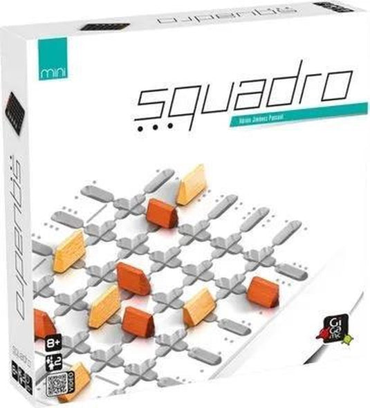 999games gigamic - squadro mini - strategiespel voor 2 spelers