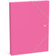 Qc colour documenten box - neon pink