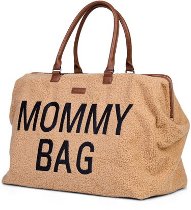 Childhome - mommy bag® verzorgingstas - teddy bruin - superzacht ruime luiertas - 55 x 30 x 40 cm