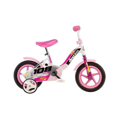 Dino bikes dino meisjesfiets 108 sport 10 inch roze