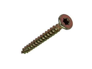 Mack 1017288 - spaanplschr.vzkop-zelfb. geelverz. 26 st 3,5 x 30 mm | 10 stuks