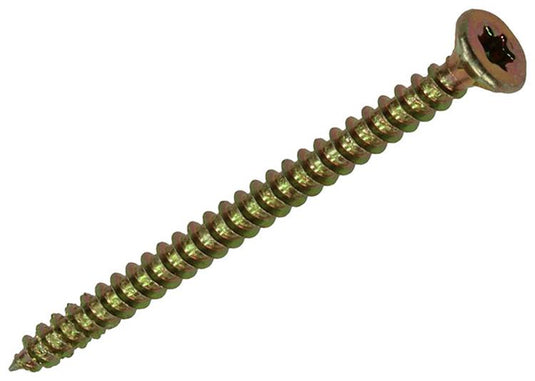 Mack 1017291 - spaanplschr.vzkop-zelfb. geelverz. 14 st 3,5 x 50 mm | 10 stuks